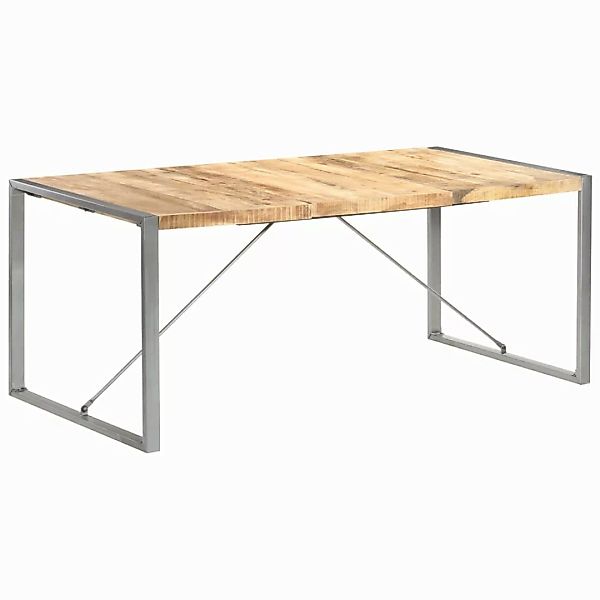 Esstisch 180x90x75 Cm Raues Mango-massivholz günstig online kaufen