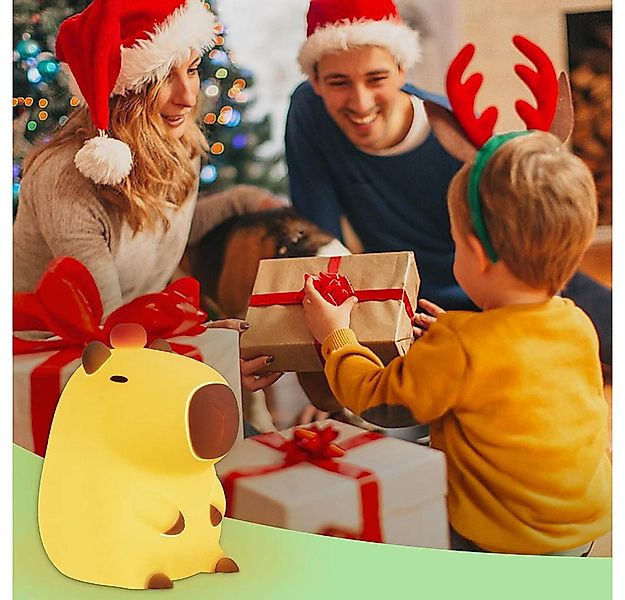 Jibenhome Nachttischlampe Capybara/Enten Nachtlicht für Kinder, USB-Wiedera günstig online kaufen