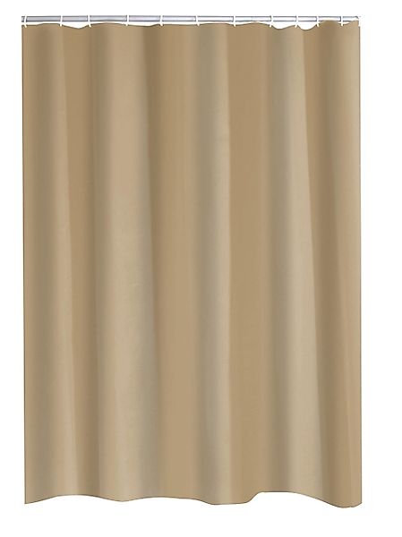 Ridder Duschvorhang Uni beige Breite 120 günstig online kaufen