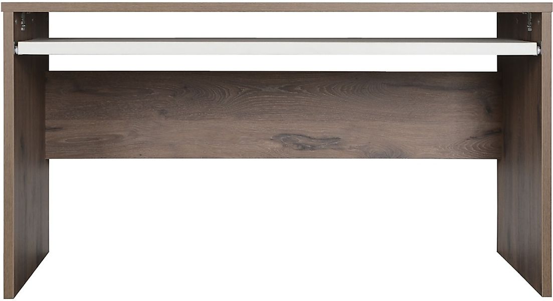 VOGL Möbelfabrik Schreibtisch "Barrie mit 2-farbigem Tastaturauszug", in 2 günstig online kaufen