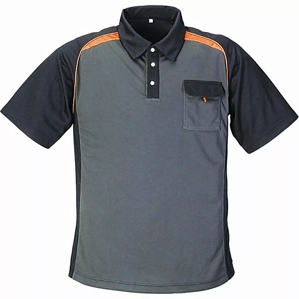 Terratrend Job Poloshirt grau/schwarz/orange günstig online kaufen