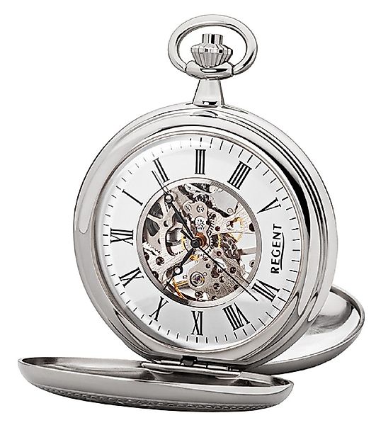 Regent Taschenuhr P-701, Uhrwerk skelettiert günstig online kaufen