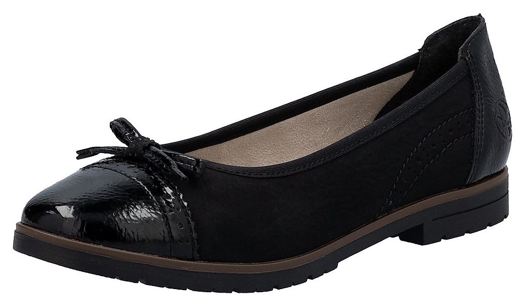 Rieker Ballerina, Loafer, Schlupfschuh, Flats, Slipper, Businessschuh mit S günstig online kaufen