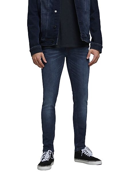 Jack & Jones Herren Jeans JJILIAM JJORIGINAL AGI 004 - Skinny Fit - Blau - günstig online kaufen
