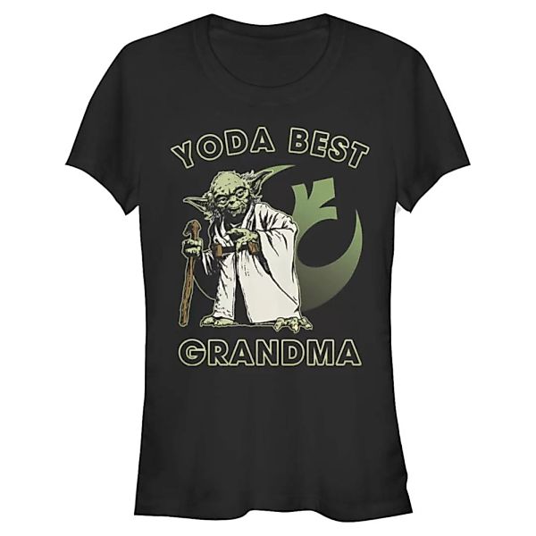 Star Wars - Yoda Best Grandma - Familie - Frauen T-Shirt günstig online kaufen