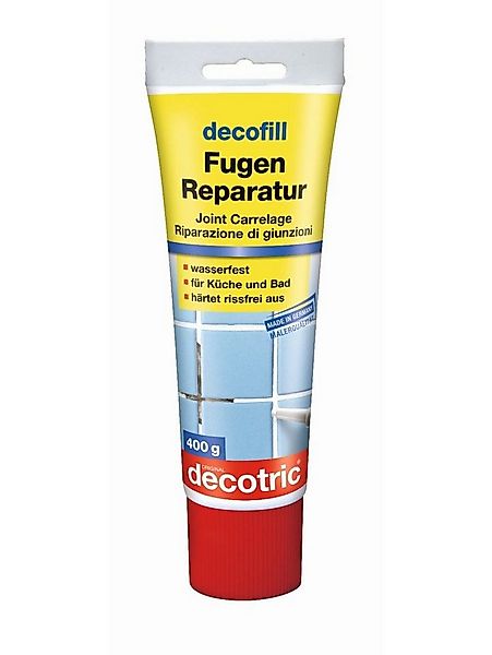 decotric® Fugenmörtel Decotric Fugen-Reparatur weiß 400 g günstig online kaufen