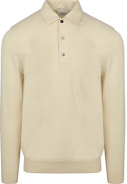 Profuomo Longsleeve Poloshirt Luxury Basic Off White - Größe XXL günstig online kaufen
