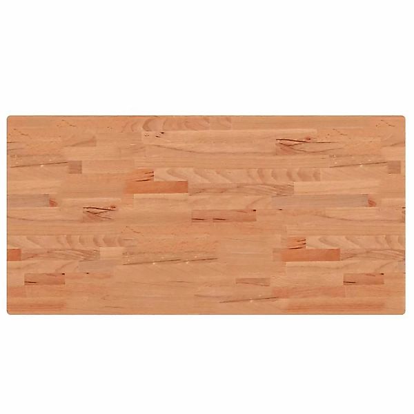 vidaXL Waschtischplatte 100x50x2,5 cm Massivholz Buche günstig online kaufen