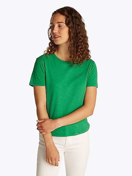 Tommy Hilfiger Rundhalsshirt SLUB REG C-NK günstig online kaufen