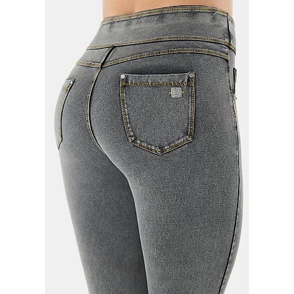 Freddy Jeansjeggings Skinny N.O.W.® Hose m. umgeschlagener Taille aus Jerse günstig online kaufen