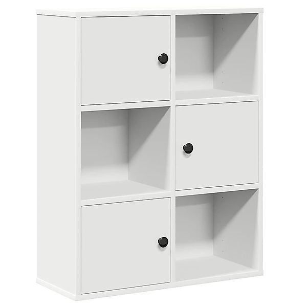 vidaXL Bücherregal Bücherregal Weiß 60x24x76,5 cm günstig online kaufen
