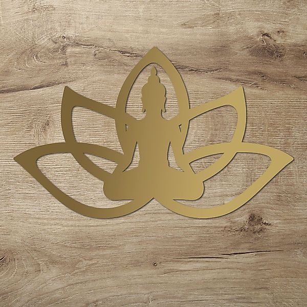 Namofactur LED Wandleuchte RGB Yoga, Buddha günstig online kaufen