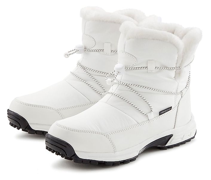 LASCANA Outdoorstiefel, Winterstiefelette Stiefelette aus wasserabweisendem günstig online kaufen
