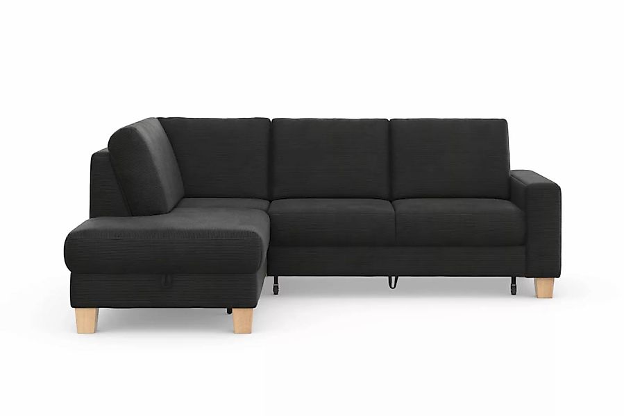 Home affaire Ecksofa »Summer L-Form«, mit Ottomane, wahlweise mit Bettfunkt günstig online kaufen