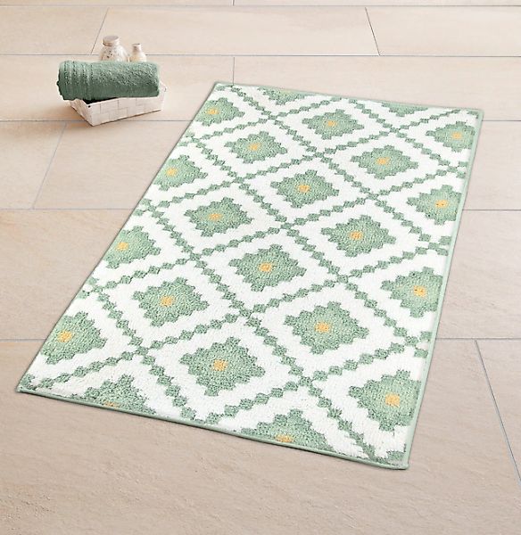 Kleine Wolke Badematte »Alhambra« Höhe 15 mm rutschhemmend beschichtet fußb günstig online kaufen