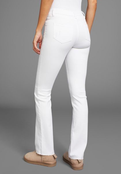 Arizona Bootcut-Jeans Ultra-Stretch ausgestellte Beinform, modischer günstig online kaufen