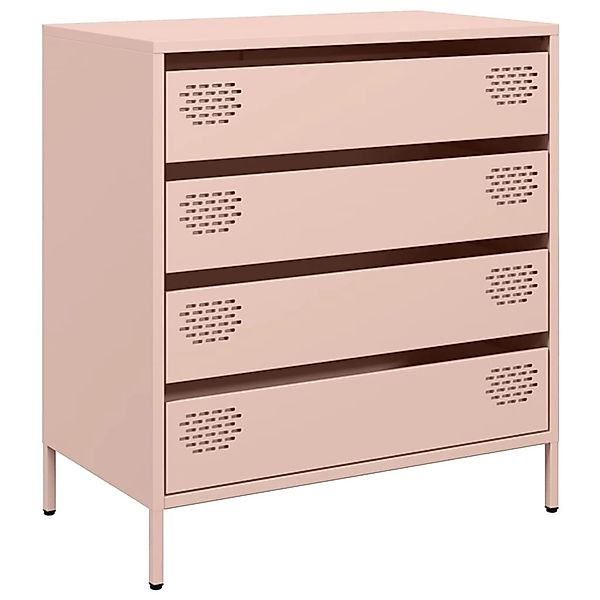 vidaXL Sideboard Rosa 68x39x73,5 cm Kaltgewalzter Stahl 851287 günstig online kaufen