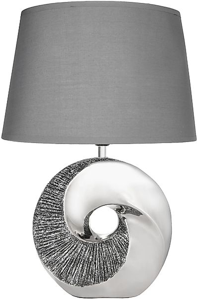 BRUBAKER Nachttischlampe 2er Set Tischlampe Stein günstig online kaufen