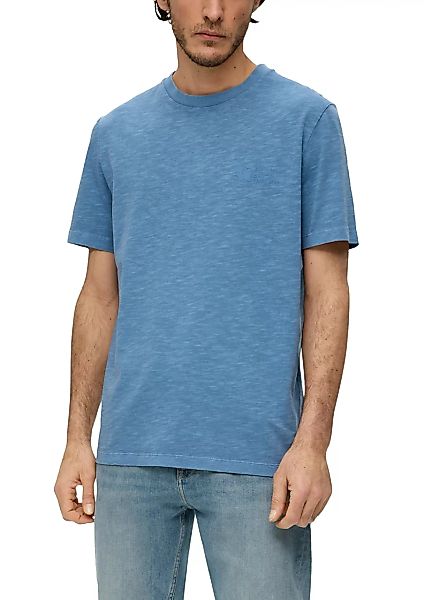 s.Oliver T-Shirt in melierter Optik günstig online kaufen