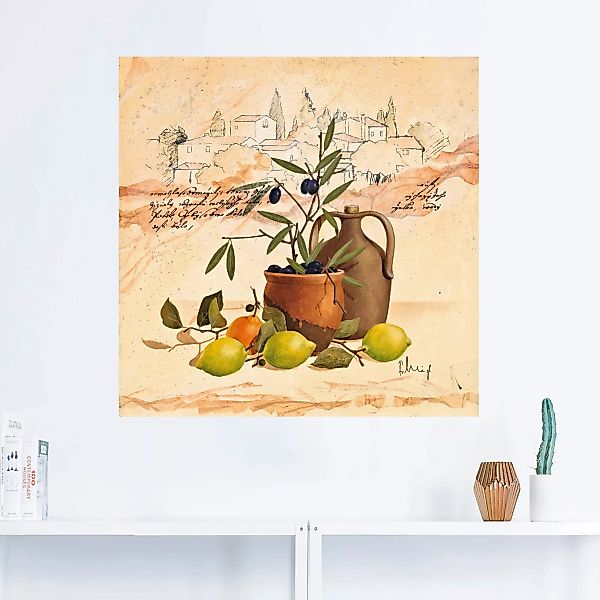 Artland Wandbild "Lavendel Impressionen", Arrangements, (1 St.), als Leinwa günstig online kaufen