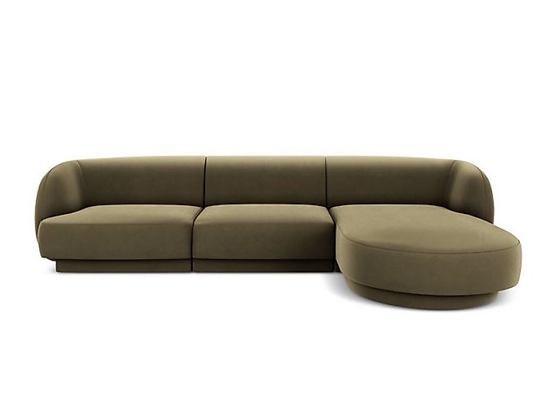 Micadoni Ecksofa Miley, 4-Sitzer günstig online kaufen