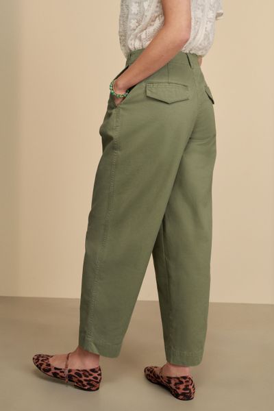 Next Chinohose Chinohose mit Barrel-Leg aus günstig online kaufen