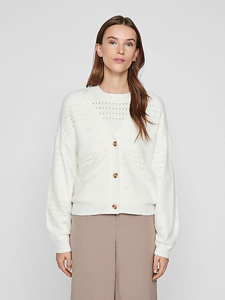 Vila Strickjacke VIRIL V-NECK L/S KNIT günstig online kaufen