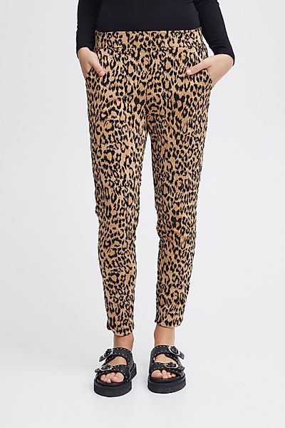 Ichi Stoffhose IHKATE LEOPARD JACQUARD PA günstig online kaufen