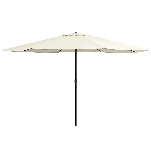 furnicato Sonnenschirm mit Metall-Mast 390 cm günstig online kaufen
