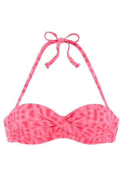 Elbsand Bügel-Bandeau-Bikini-Top "Letra" mit tollem Wording günstig online kaufen