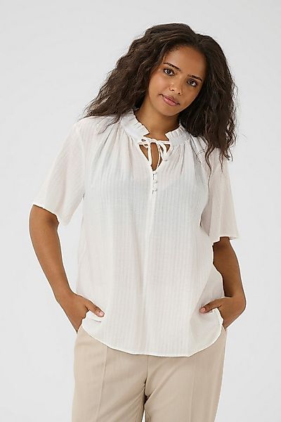 KAFFE Curve Kurzarmbluse Kurzarm-Bluse KClisana Große Größen günstig online kaufen