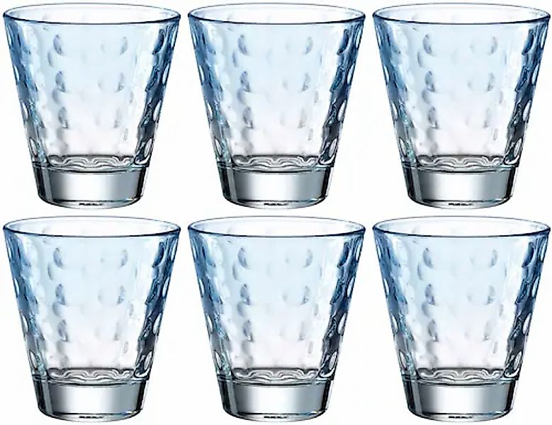 LEONARDO Gläser-Set »OPTIC«, (Set, 6 tlg.), 215 ml, 6-teilig günstig online kaufen