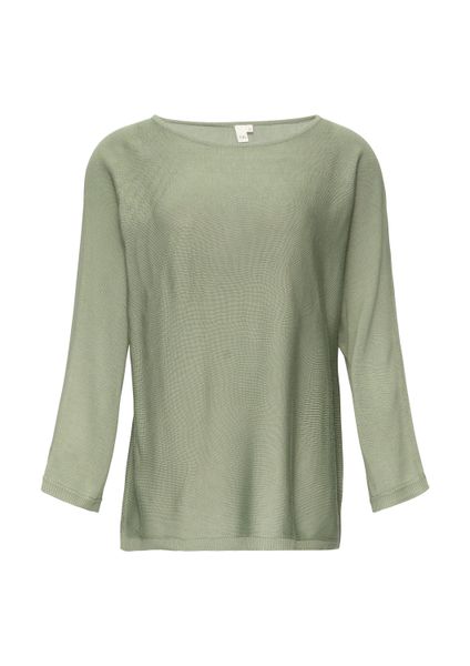 QS 3/4 Arm-Pullover Strickpullover Strickpullover mit günstig online kaufen