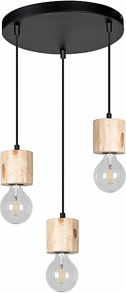 SPOT Light Pendelleuchte »PINO«, 3 flammig, Leuchtmittel E27   ohne Leuchtm günstig online kaufen