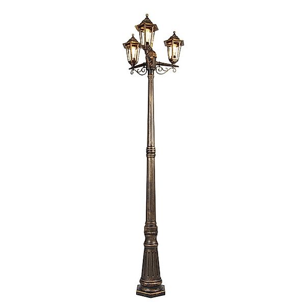 Qazqa Außen-Stehlampe New haven, ohne Leuchtmittel, günstig online kaufen