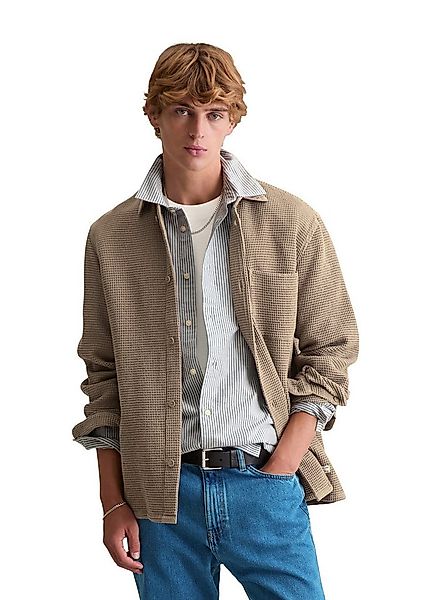 Marc O'Polo DENIM Langarmhemd mit Waffelstruktur günstig online kaufen