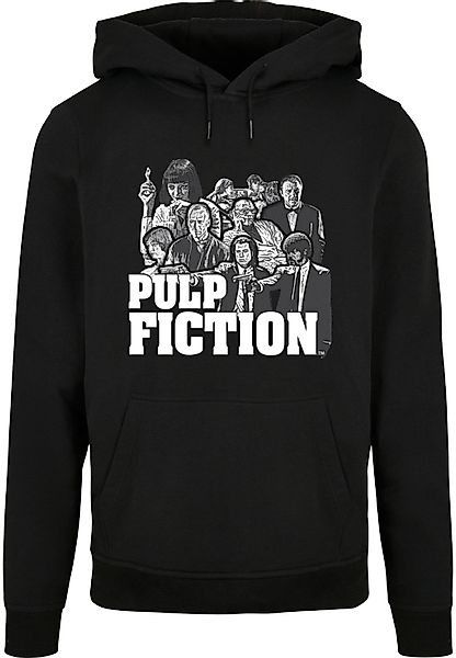 Merchcode Kapuzensweatshirt "Merchcode Pulp Fiction - Cast Graphic Basic Ho günstig online kaufen