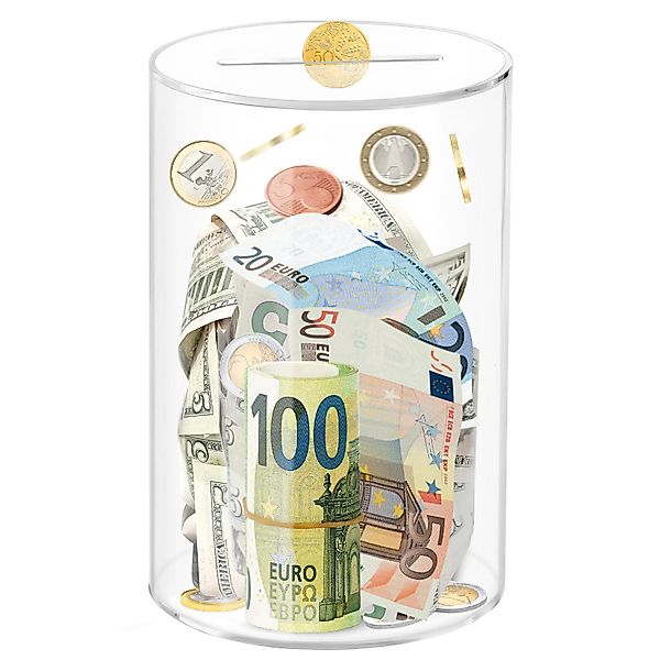 BlingBin Spardose Acryl-Spardose für Erwachsene zum günstig online kaufen