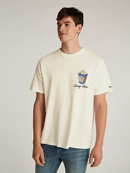 Tommy Jeans T-Shirt TJM RLX NOVELTY 2 GMD TEE mit großem Logo am Rücken günstig online kaufen