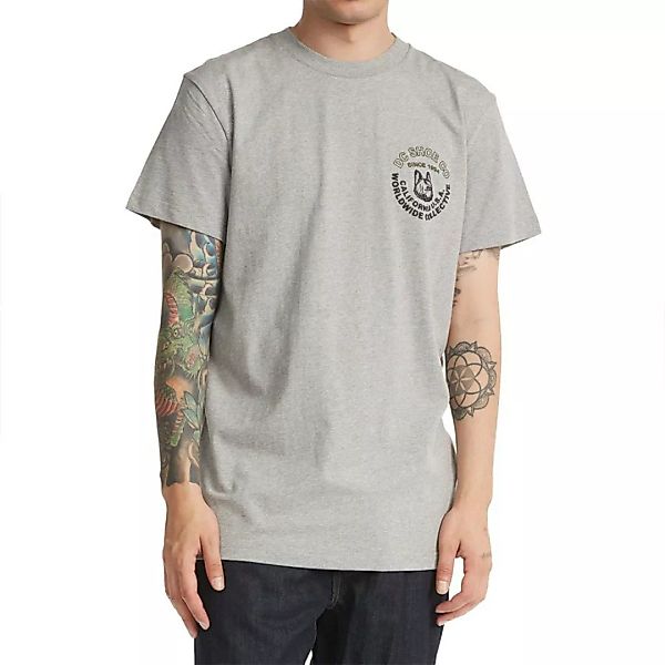 Dc Shoes Dawg Pound Kurzärmeliges T-shirt S Heather Grey günstig online kaufen