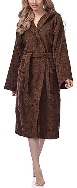 Ladeheid Bademantel Damen Frottee Bademantel aus günstig online kaufen
