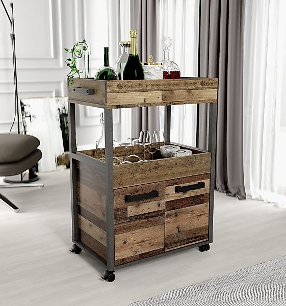 freiraum Servierwagen Home Bar, auf Rollen, günstig online kaufen