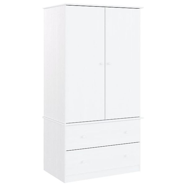 vidaXL Kleiderschrank Kleiderschrank ALTA Weiß 90x55x170 günstig online kaufen