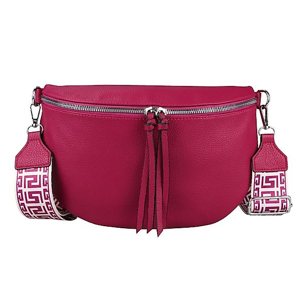 ITALYSHOP24 Bauchtasche Damen Brusttasche Gürteltasche CrossBody, günstig online kaufen