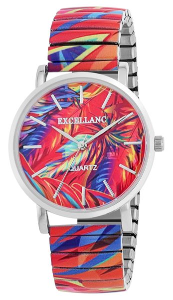 Excellanc Quarzuhr 1700060 Edelstahlzugband, D 36 günstig online kaufen