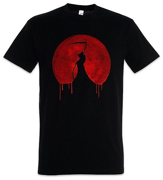 Urban Backwoods Print-Shirt Red Moon Ripper Herren T-Shirt Goth Reaper Skel günstig online kaufen