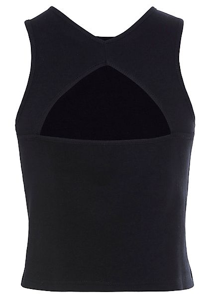 s.Oliver Ripptanktop, mit Cut-outs im Rücken, sportliches Damentop aus elas günstig online kaufen