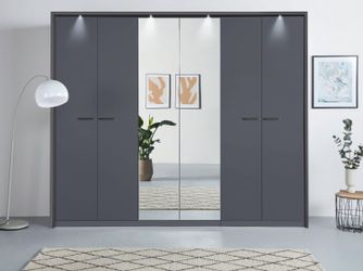 rauch Drehtürenschrank "Kleiderschrank Schrank Garderobe Wäscheschrank Ankl günstig online kaufen
