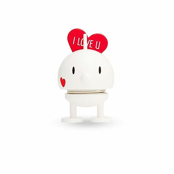 HOPTIMIST Dekofigur Baby Love Bumble Weiß günstig online kaufen