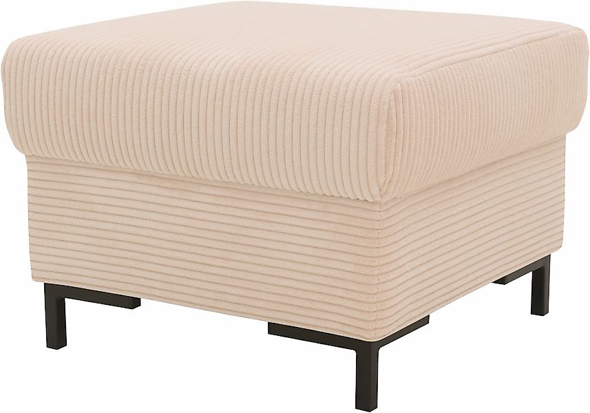 Home affaire Polsterhocker "Jamie 2" auch in Cord, passend zur Serie, B/T/H günstig online kaufen